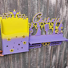 Полиця для кубків і дипломів з вокалу. Медальниця для співачки. Холдер для дипломів. Вішалка для нагород вокал