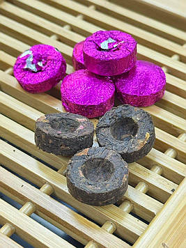 Шу пуер "Цинлун з Трояндою", уп 500 г.