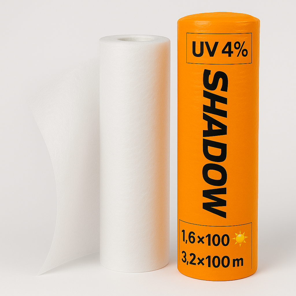 Агроволокно "Shadow" 23g/m2 1.6х100м (Чехія).Біле.