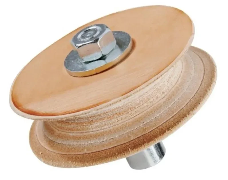 Шкіряний хонінгувальний круг Scheppach Ø 100 мм., фото 1