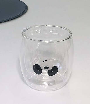 Піала подв скло 250 мл «Панда», 100 шт/ящ, 102-229