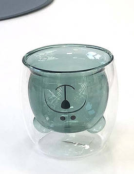 Піала подв скло 250 мл «Смарагдовий Умка», 100 шт/ящ, 102-232