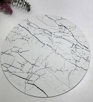 Підтарільник  38 см "Мармур", 120 шт/ящ, 102-531