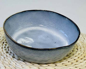 Салатник 15,5 см "Софт" 470 мл ,24 шт/ящ, сірий JM2083-2LG; 101-0307