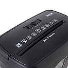 Знищувач документів IZOXIS P-4, об'єм 12,5 л, з реверсом і автостартом, фото 5