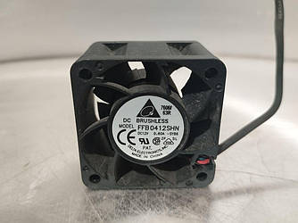 Б. У кулер Delta Electronics 40 мм × 40 мм FFB0412SHN