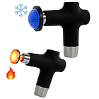 Перкусійний масажер з 6 насадками, 25Вт, 5 режимів, JY 711 plus / Масажер для тіла / Ручний масажер, фото 3