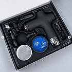 Перкусійний масажер з 6 насадками, 25Вт, 5 режимів, JY 711 plus / Масажер для тіла / Ручний масажер, фото 7