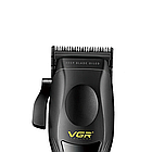 Акумуляторний триммер для волосся + 8 насадок, 9000 об/хв, 2500 mAh, V-195, Золотий / Машинка для стрижки, фото 3