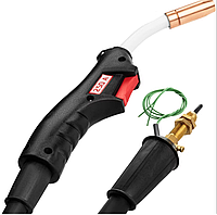 Рукав Іскра 250А 3,0 м МВ-15 АК роз'єм штировий на різьбі для дроту 0,6-1,0 мм (зварювальний пальник (MIG/MAG)