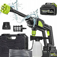 Аккумуляторная мойка высокого давления 48V, MDHL 8100 / Мини мойка для авто / Пистолет для мойки авто