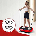 Віброплатформа для тренувань до 200 кг + пульт, 53х31х13 см, Червоний / Фітнес платформа / Вібраційна платформа, фото 7