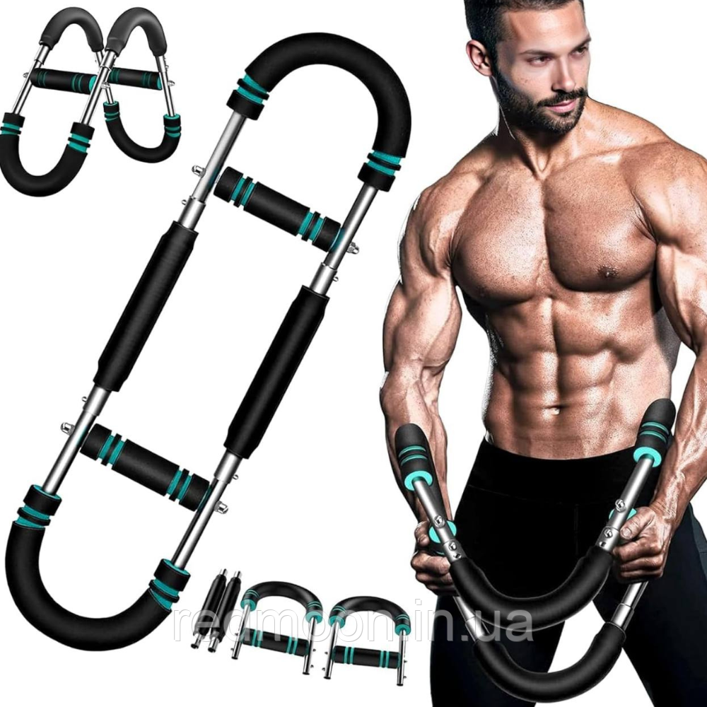 Тренажер для рук 6в1, 18-45 кг / Тренажер для плечей / Тренажер для грудних мʼязів, фото 1