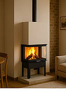 Камінна топка з гільйотиною Hitze Trinity 12 кВт
