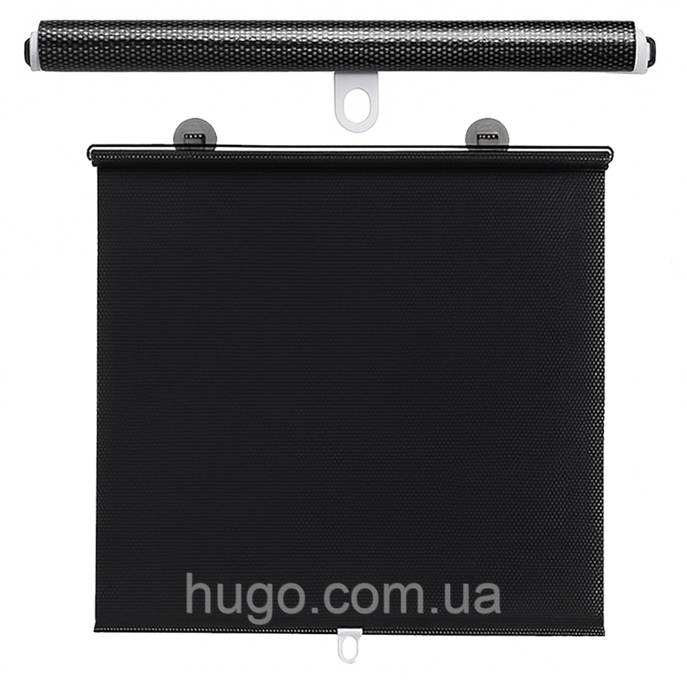 Сонцезахисна рулонна штора на вікно 125х68 см - захист від сонця / Сонцезахисна шторка на лобове скло / Шторка для авто, фото 1