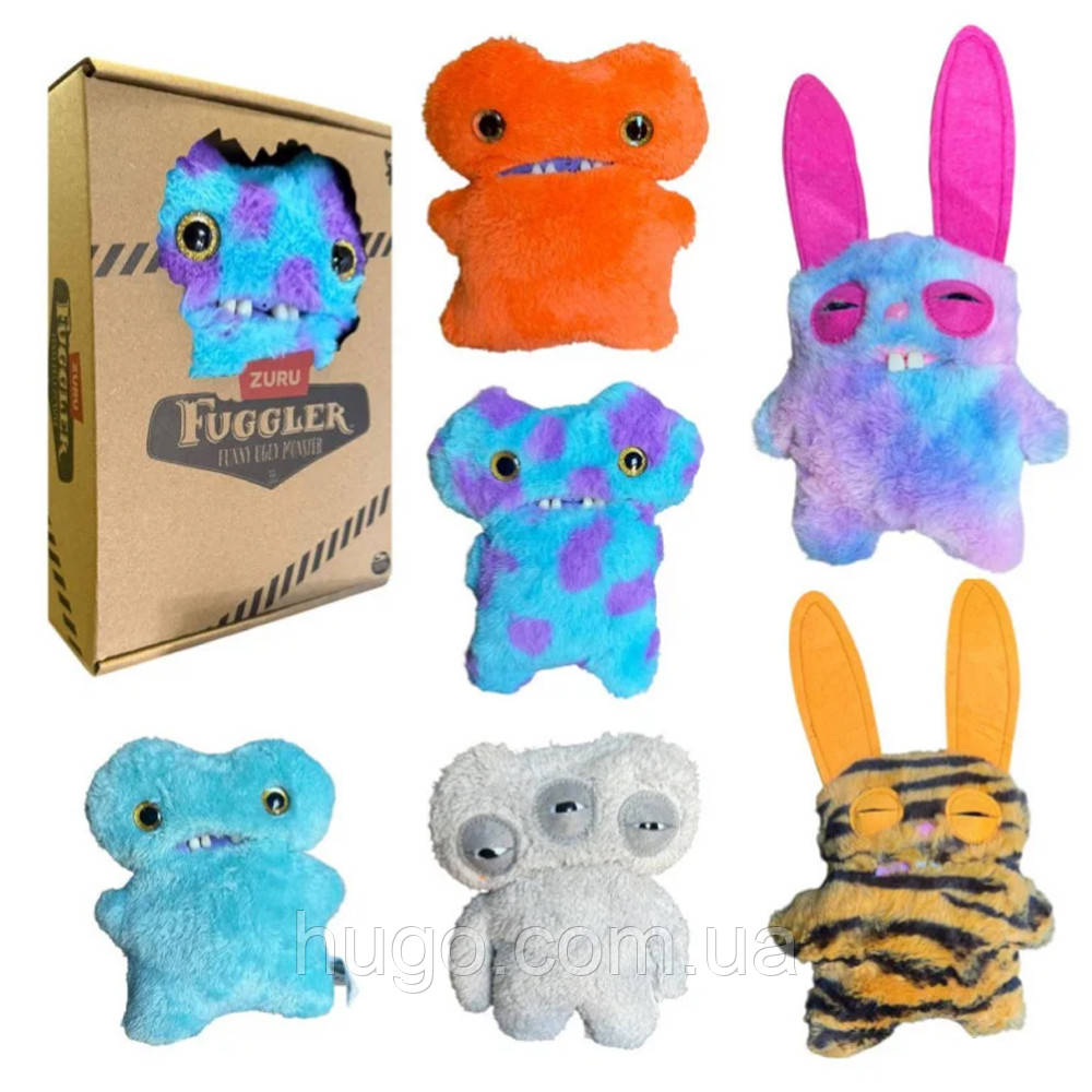 М'яка іграшка Fuggler у коробці 22 см B4 / Фігурка Fuggler / М'яка іграшка Fuggler / Фвуглер / Фігурка-іграшка Фуг, фото 1