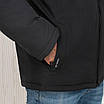 Чоловічі зимові куртки великого розміру 50-64 графіт, фото 8