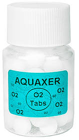 Кисень AQUAXER O2 Tabs, для акваріума у формі таблетки, Кисневі таблетки, 35 г