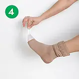 Компресійні панчохи від варикозу RELAXSAN MEDICALE CLASSIC 3 клас компресії з відкритим носком (миском) для ж, фото 10