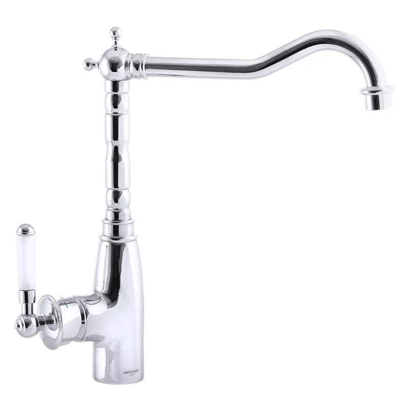 Кухонний змішувач Mixxus Premium Vintage 011 (MI2852) з латуні, одноручковий, поворотний