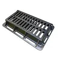 Лівнеприймач чавунний важкого типу "ДМ" С250 з з/у (930х600 мм, h-120 мм) ВЧ (КТ-6)