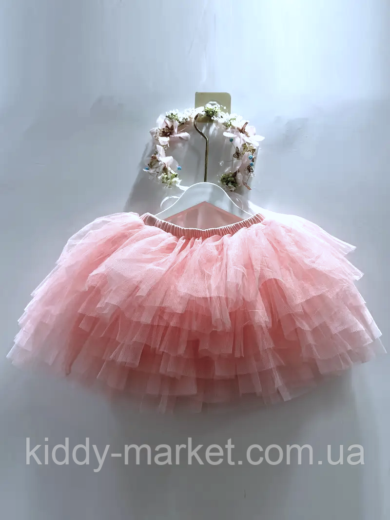 Ошатна спідниця фатин, пишна спідниця фатинова 110-122, фото 1