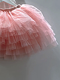 Ошатна спідниця фатин, пишна спідниця фатинова 110-122, фото 5