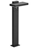Сонячний садовий світильник POPLAR LED з датчиком руху, чорний, фото 4