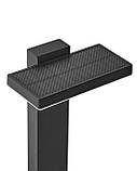 Сонячний садовий світильник POPLAR LED з датчиком руху, чорний, фото 5