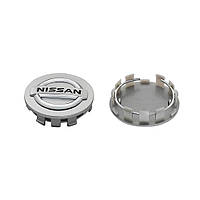 Ковпак колеса Nissan срібло 54 мм пластик 1шт OEM 40342AU510 (ковпачок, заглушка диска)