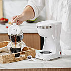 Крапельна кавоварка Adler AD 4381 white — 600 Вт, 0,6 л, функція підігріву, фото 8