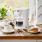 Крапельна кавоварка Adler AD 4381 white — 600 Вт, 0,6 л, функція підігріву, фото 10