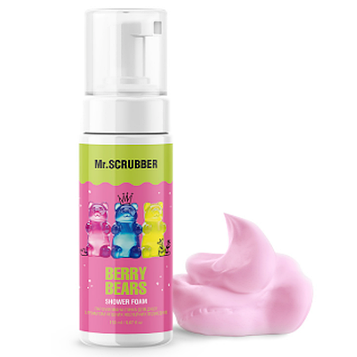 Парфумована пінка для душу з ароматом ягідних желейних ведмедиків Mr.SCRUBBER Berry Bears, 150 мл (1103)