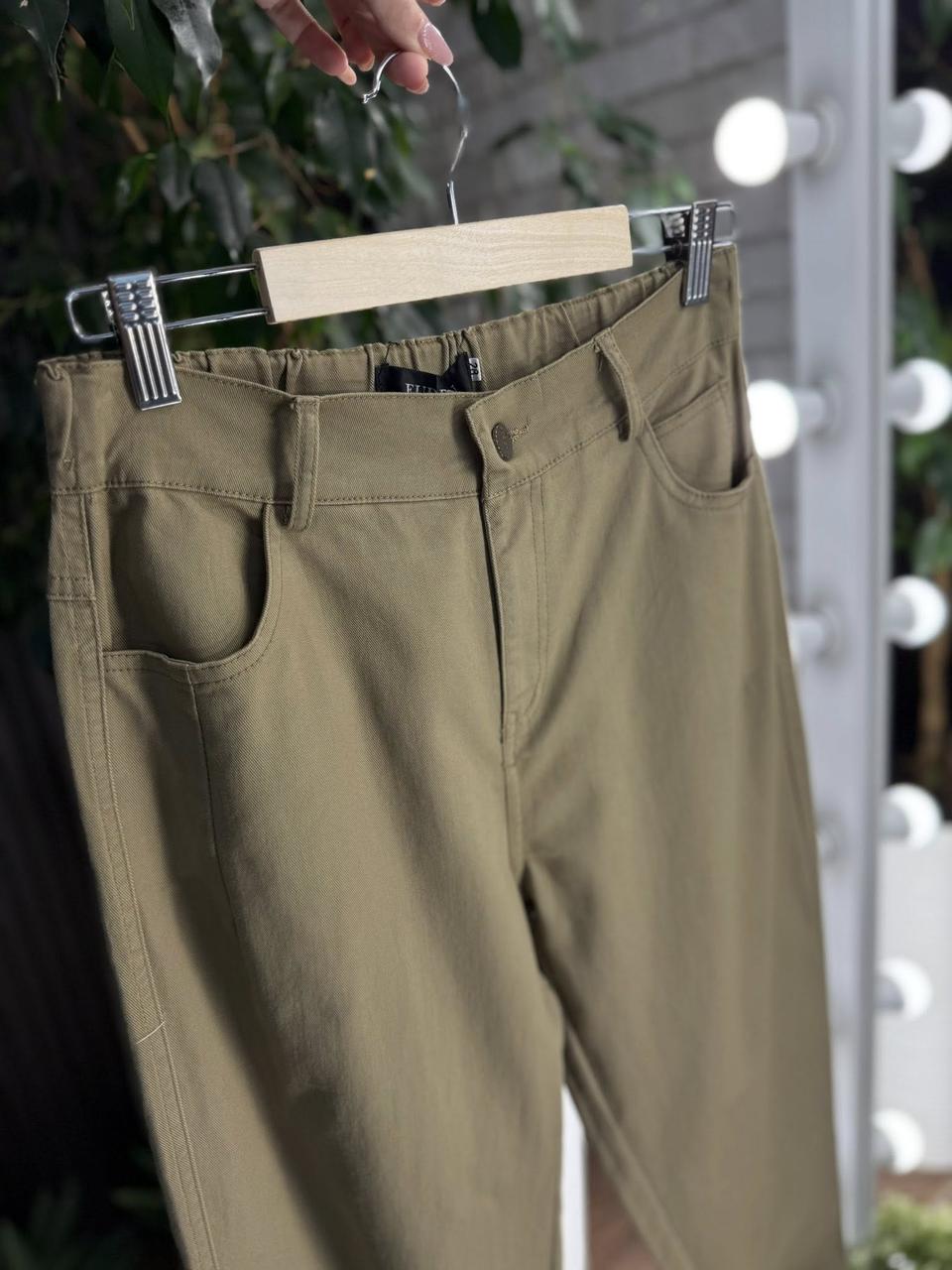 Шикарні жіночі штани, ткань "Стрейч+Коттон" 46, 48, 50, 52, 54, 56 розмір 46