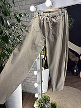 Шикарні жіночі штани, ткань "Стрейч+Коттон" 46, 48, 50, 52, 54, 56 розмір 46, фото 5
