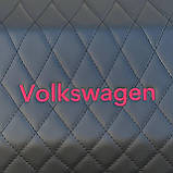 Преміум органайзер у багажник з вишивкою Volkswagen, чорний, 50 см, фото 7
