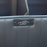 Преміум органайзер у багажник з вишивкою Volkswagen, чорний, 50 см, фото 5