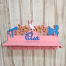 Медальниця для співачки. Полиця для кубків з вокалу. Холдер для дипломів. Вішалка для нагород вокал