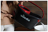 Набір для прибирання Vileda Easy Wring&Clean Turbo 2в1 Швабра стрічка з відром з автоматичним віджиманням, фото 10