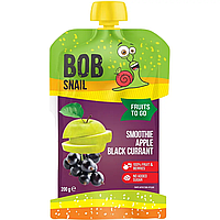 Пюре фруктове Bob Snail Смузі Яблуко-Чорна смородина  пастеризоване 200г