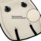 Накидки повний комплект на передні і задні сидіння авто IMPERIAL AUTO COMFORT, сірий колір, фото 9