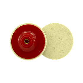 Круг полірувальний повстяний на основі M14 x 125 мм