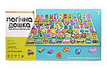 Логічна дерев'яна дошка 31592 абетка сортер риболовля цифри форми кольори, фото 7