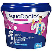 Засіб для підвищення pH+ в басейні Aquadoctor pH plus 4 кг