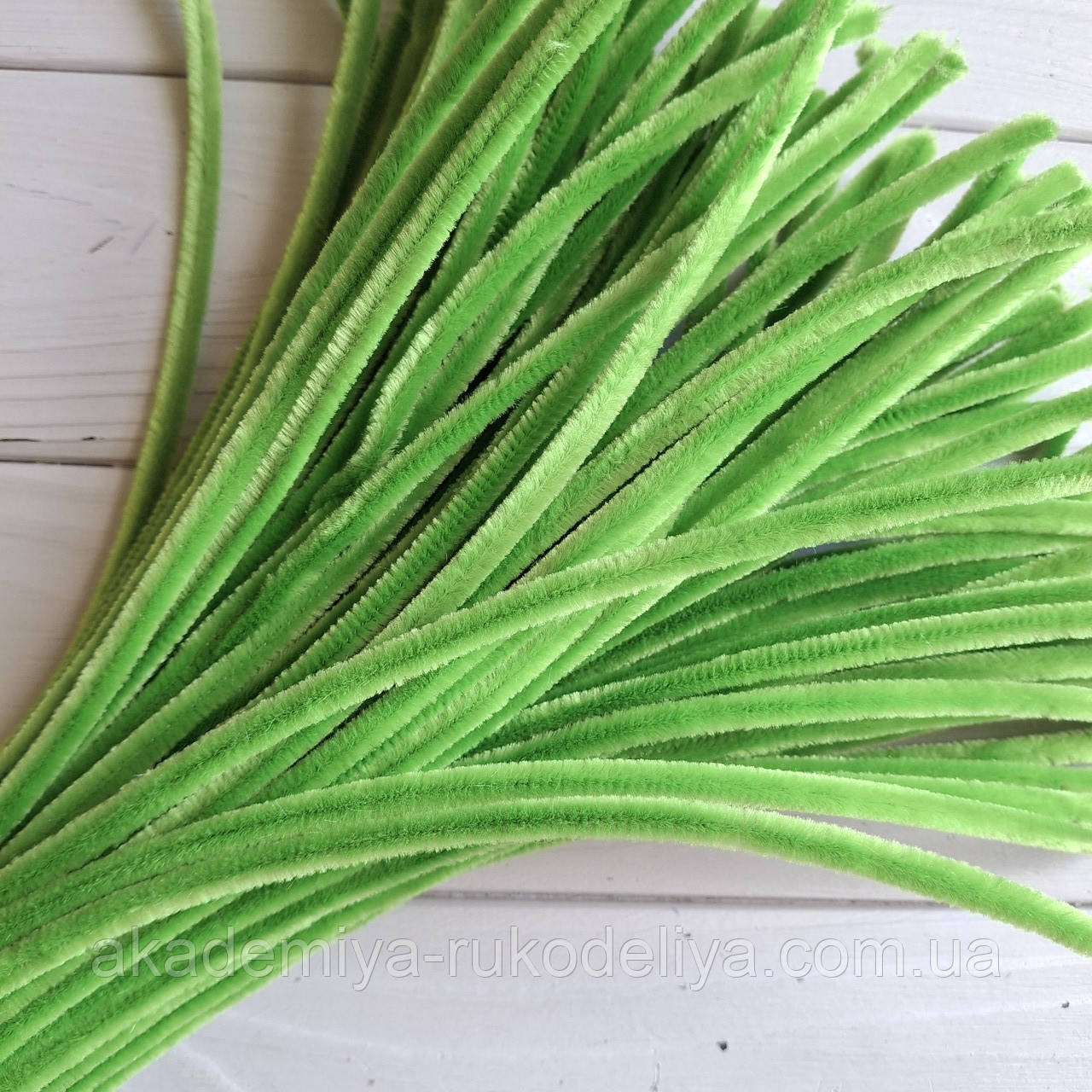 Синельне дроту Оливкове 30 см, 100 шт., фото 1