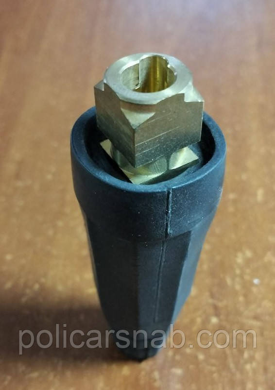 Кабельне гніздо ABI-CF 10-25 Abicor Binzel для подовження кабелів в зварювальних апаратах, фото 1