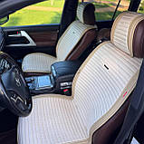 Накидки повний комплект на передні і задні сидіння авто IMPERIAL AUTO COMFORT, бежевий колір, фото 2