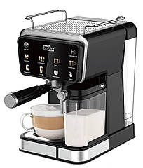 Кавомашина з кавомолкою Zepline ZP-6803, ріжкова, 3000Вт, 20 Бар, 2 л, ESPRESSO COOL (еспресо з льодом)