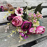 Букет композиції ранянкулюсів.лютик. півонія 30 см р, фото 2