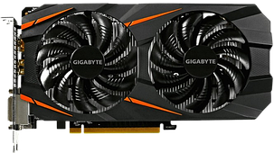 Відеокарта GeForce GTX 1060 3GB Gigabyte Windforce OC (GV-N1060WF2OC-3GD-MI) Б/В, фото 1
